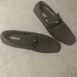Faranzi Mens Black Loafer